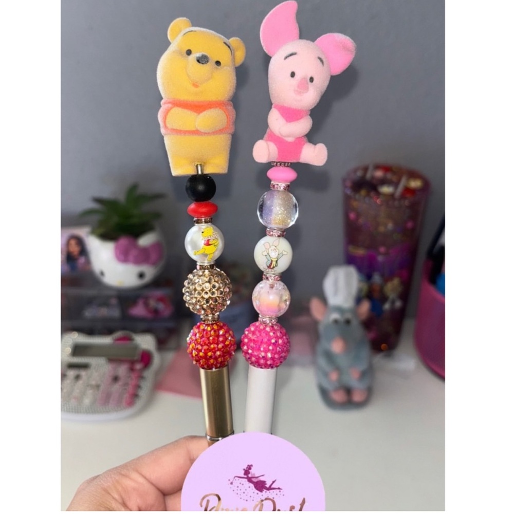 Cartoon character focal writing pens